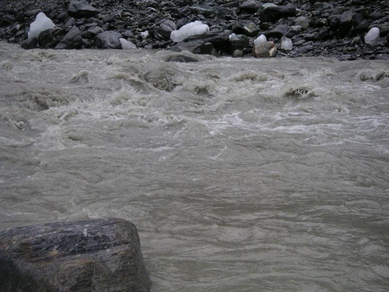 Gushing river...