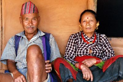 Tamang Couple, Nuwakot District