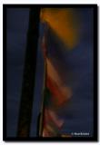 Prayer Flags ar Night, Kalimpong
