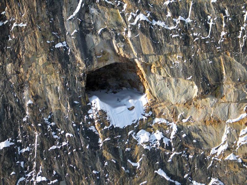 Cave, Tower N Face (Tower021505-12adj.jpg)