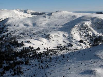 Horseshoe Basin, View N/NE Across Sunny Pass (HorseshoeBasin021505-34adj.jpg)