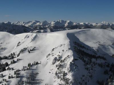 View West Near Crow Lake (TimberwolfDivide021505-7adj.jpg)