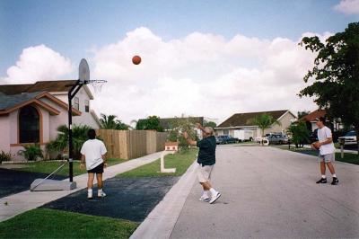 Did he make the basket? The suspense!!