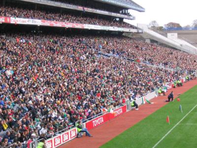 View of the Hogan Stand