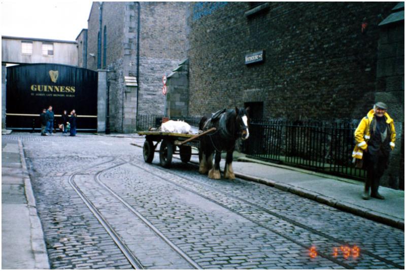 Dublin=Guinness - and Paddy his Horse and Cart