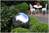 26 Feb 04 - Gardens,  Chrome Balls and Table for 2