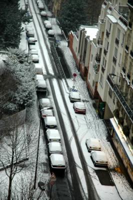February 2005 - View of my window  - Avenue d'Ivry 75013