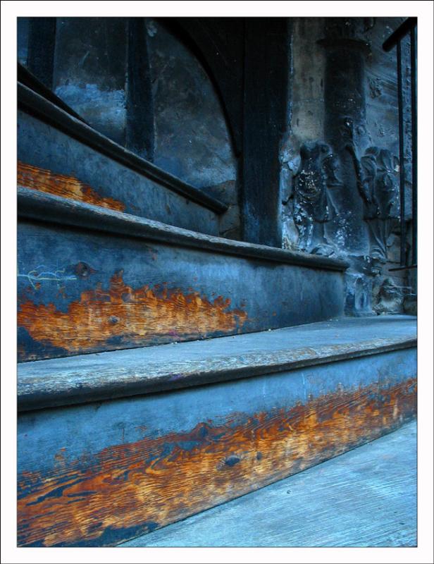 Aitre Saint Maclou - Vieil escalier