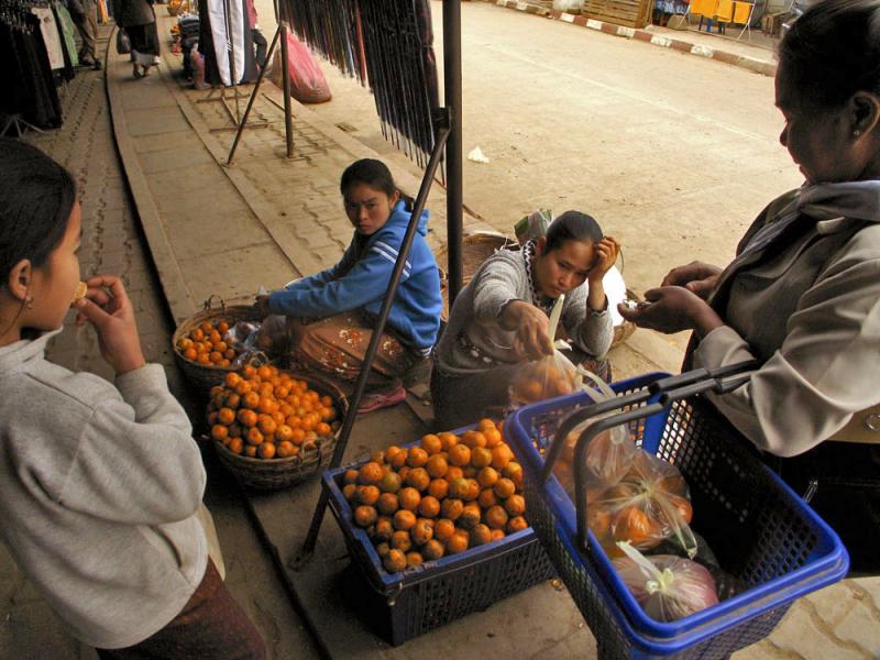 Tangerines, Luang Prabang, Laos, 2005