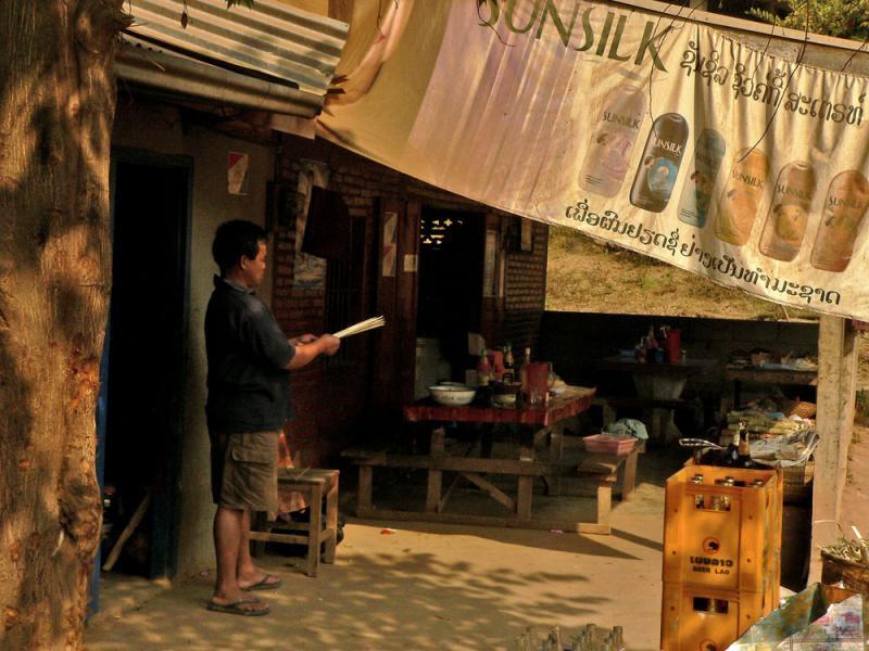 Shopkeeper, Luang Prabang, Laos, 2005