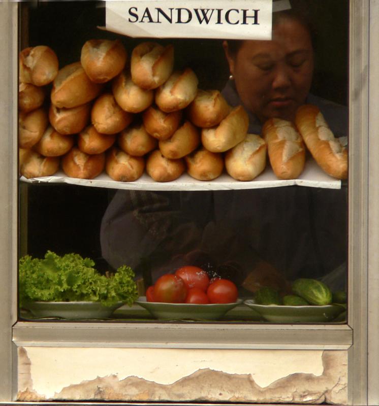 Sandwich, Huay Xai, Laos, 2005