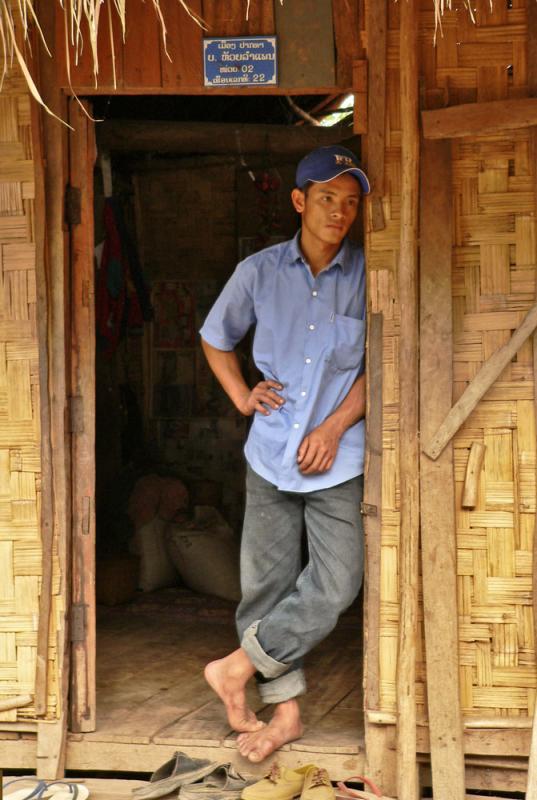 Hmong Rice Farmer, near Pak Beng, Laos, 2005