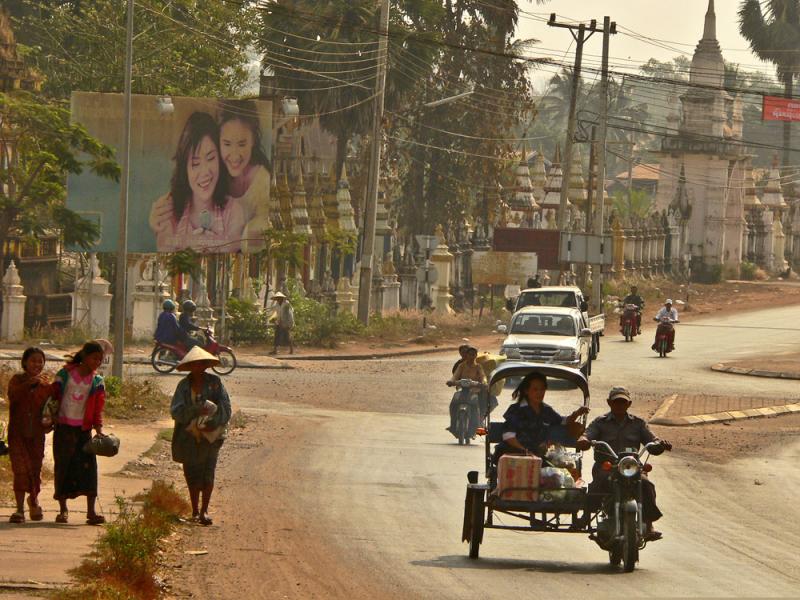 High Noon in Pakse, Laos, 2005