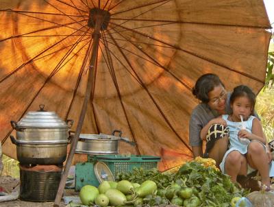 Fast Food, Vientiane, Laos, 2005