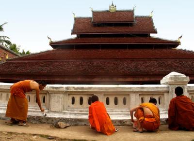 Whitewash, Luang Prabang, Laos, 2005
