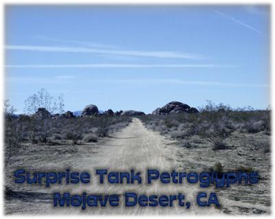 SurpriseTank Petroglyphs (Rock Art), Mojave Desert, CA