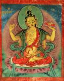  Prajnaparamita - Yellow (4 hands)   Y