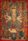 Avalokiteshvara - (11 faces, 8 hands)