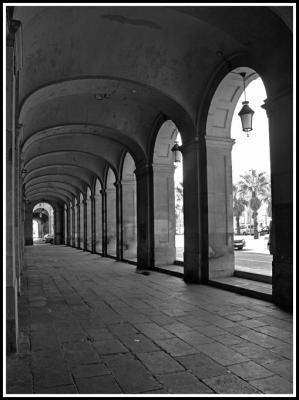 Arcades in Barcelona