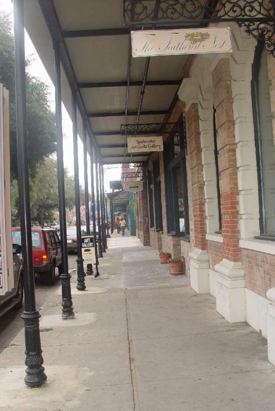 THE IRON WORK IN DOWNTOWN NATCHITOCHES