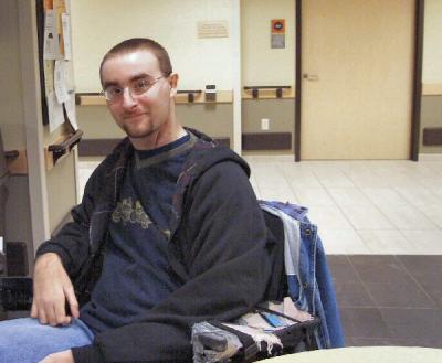 Jake at the Courage Center 2002