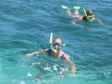 rosie snorkelling