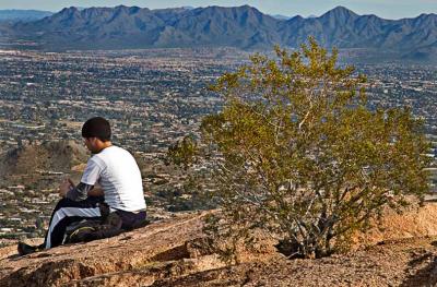 Atop Camelback Mountain