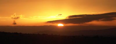 Sunrise over Masai Mara
