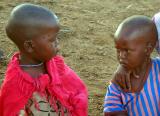 Masai kids in Masai Mara
