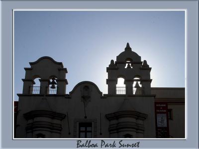 Balboa Park Sunset