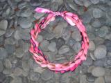 Pink Feather Lei