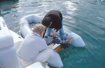 09-20 Loading our Dinghy