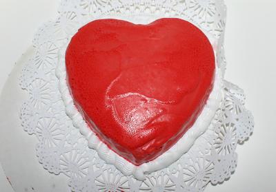 Heart-Shaped Cake