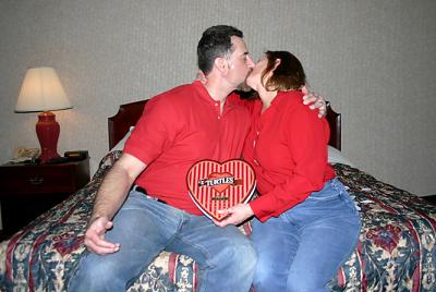 Lovers on Valentines Day 2004