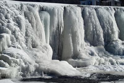 Icy waterfall