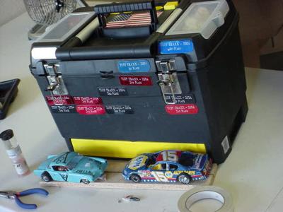 slot car  tool box