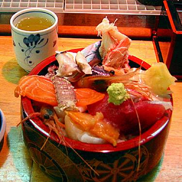 Chirashi Sushi Aomori Fish Market