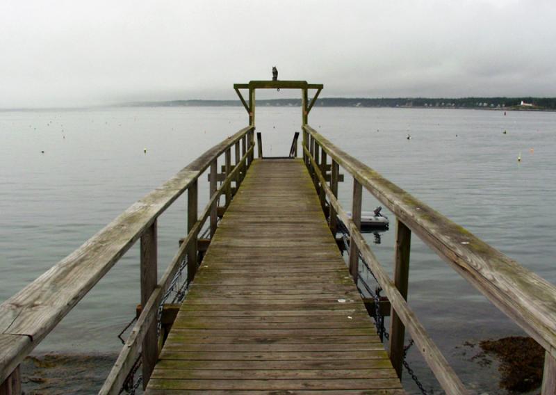 Pier at York Maine
