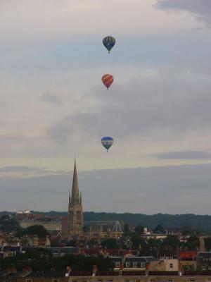Balloons over the Church, not sure which church that is