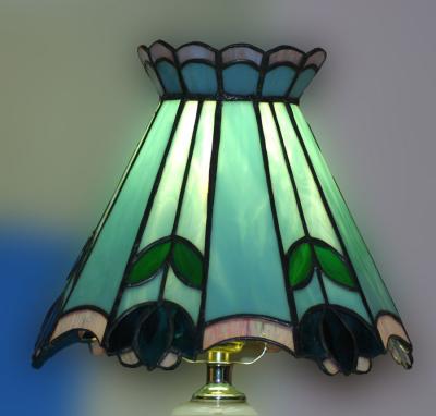 lit lamp
