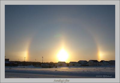 Sundogs fire