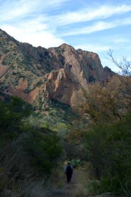 Window trail in Big bend NP