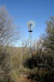 Windmill on abandoned ranch, Big Bend