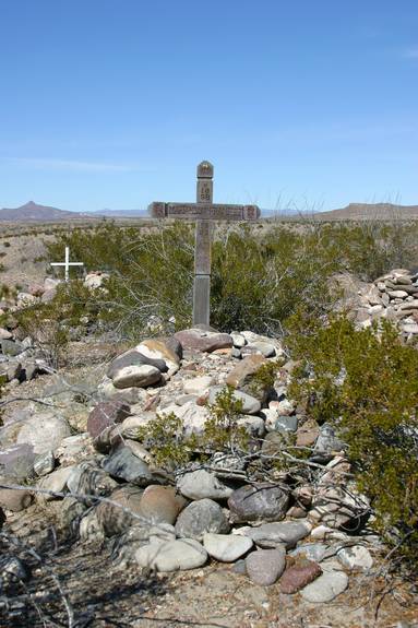 Historic Hispanic cemetery in Big Bend