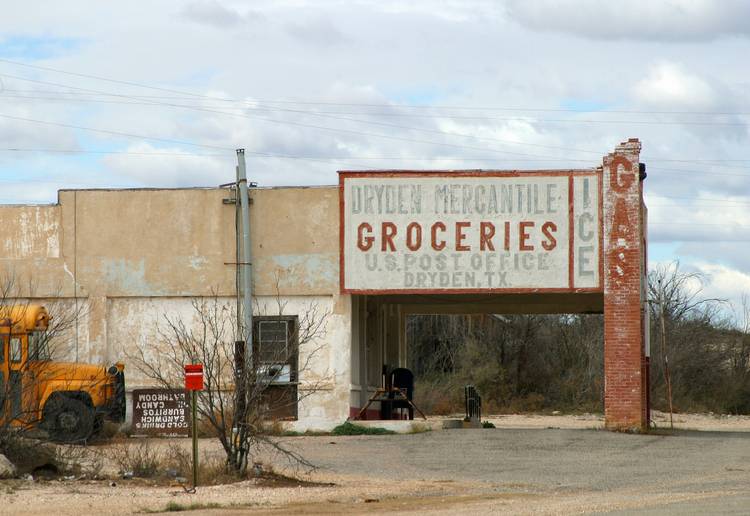 Abandoned building, West Texas