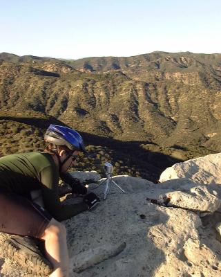 Photographer on Cheeseboro Ridge