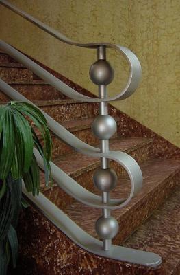 Art Deco banister in the Hall of State
