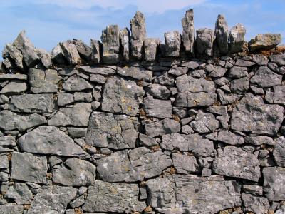 Stone Wall on Great Orme, Llandudno