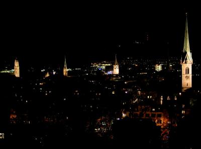 Zurich, night view