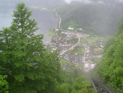 Hallstatt, View from Ramsautal